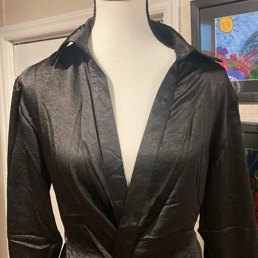 Steve Madden Twist Front Shirtdress - Picture 8 of 12